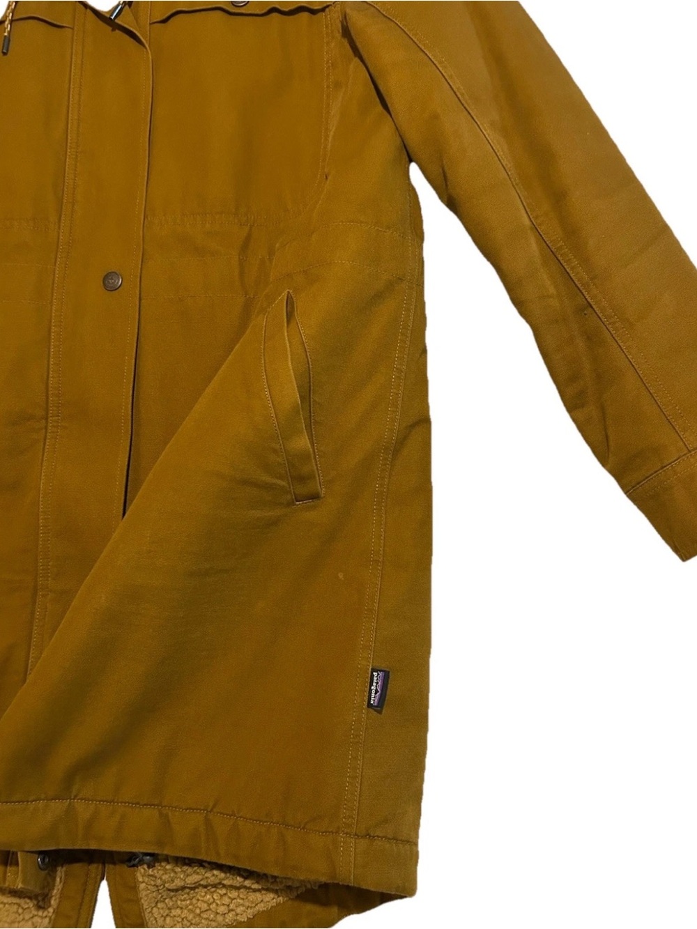 Patagonia Worn Wear Insulated Prairie Dawn Parka Jacket Coat Women's M #28291 - Picture 2 of 12